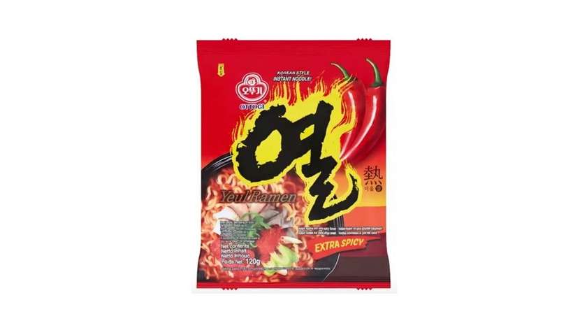 Ramen OTTOGI JIN YEUL EXTRA SPICY, 120g