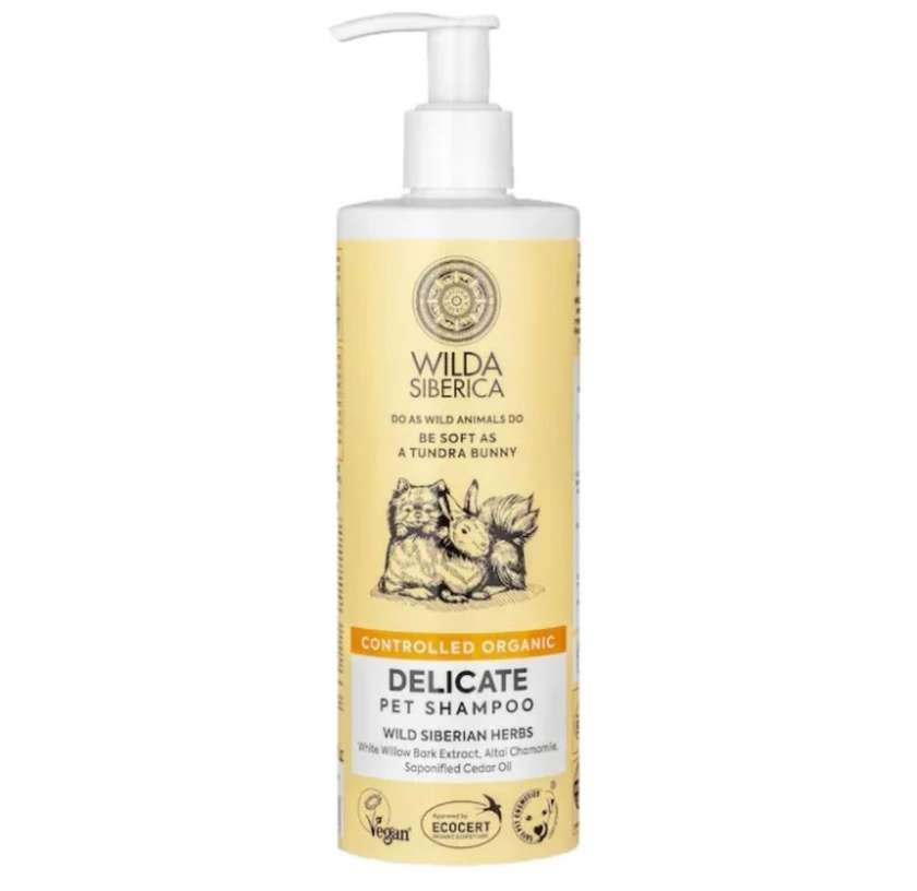 Wilda Siberica Organic Delicate Shampoo for Dogs and Cats 400 ml