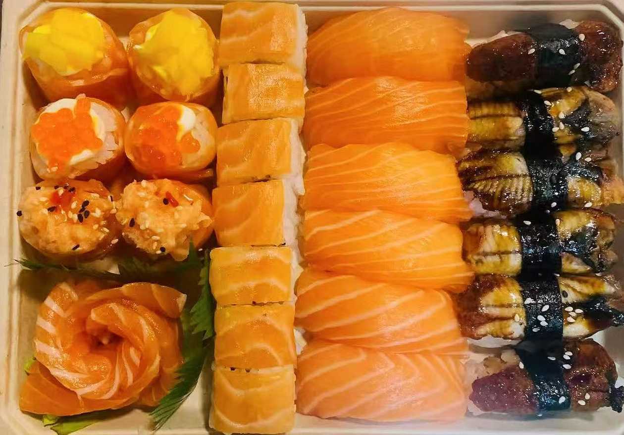 007 🍱 Eel Sushi & Mix 30 pc