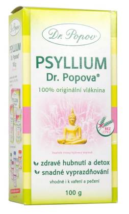 Dr. Popov Psyllium Indian Soluble Fiber 100g
