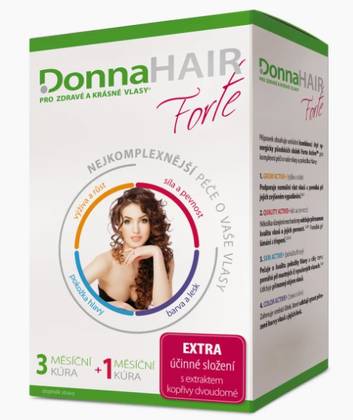 DonnaHAIR FORTE 4-Month Course 120 Capsules