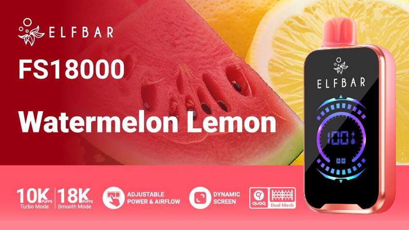 ELFBAR FS18000 WATERMELON LEMON