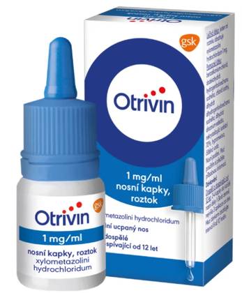 Otrivin 1mg/ml nasal drops