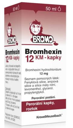 BROMHEXINE 12 KM DROPS 50 ml