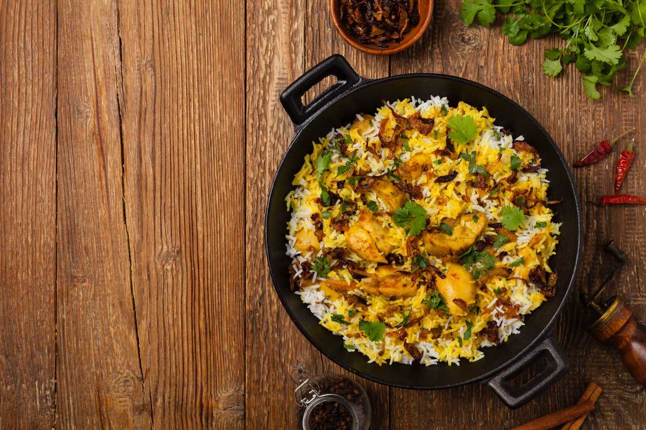 Kabsa Chicken with Rice