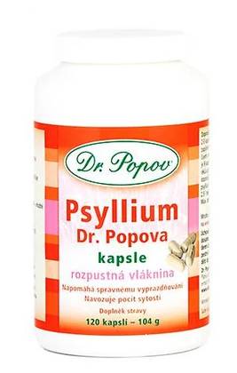 Dr. Popov Psyllium Psyllicol 120 capsules
