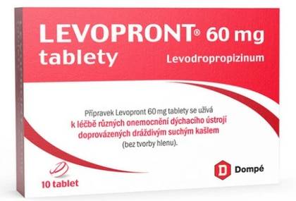 Levopront 60 mg 10 tablets