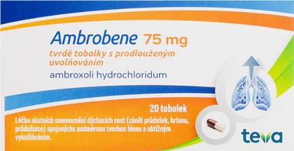 Ambrobene 75 mg 20 capsules