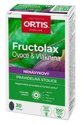Fructolax Fruit & Fiber 30 Tablets