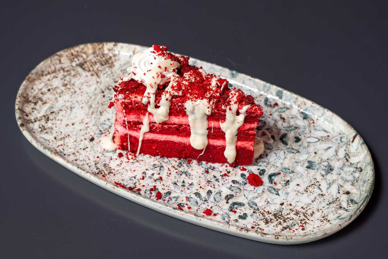 Red Velvet Cake Slice