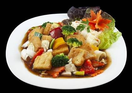 87. Warzywa z Patelni z tofu