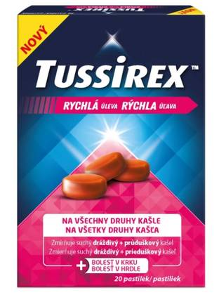 Tussirex Cough Drops 20 Drops