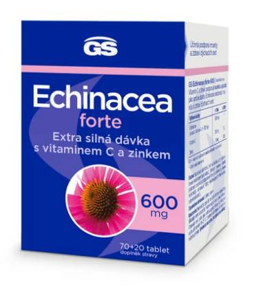 GS Echinacea Forte 600mg 90 tablets