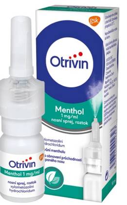 OTRIVIN MENTHOL 1MG/ML 10 ml nasal spray