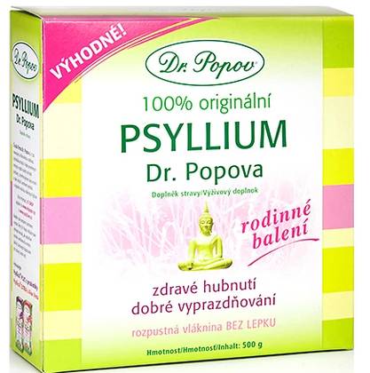 Dr. Popov Psyllium Indian Soluble Fiber 500g