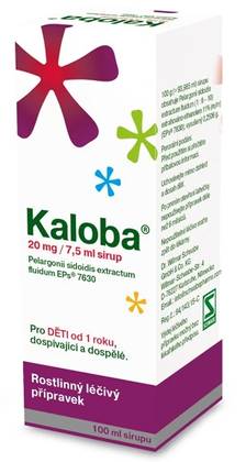 Kaloba Syrup 20 MG/7.5 ML 100 ml