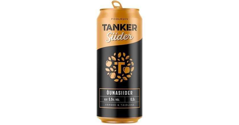 Tanker Semi-dry Apple cider 0,5 l
