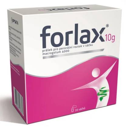 FORLAX 10 g oral powder for solution in sachet 20 pcs