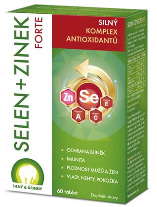 Selenium+Zinc forte 60 tablets