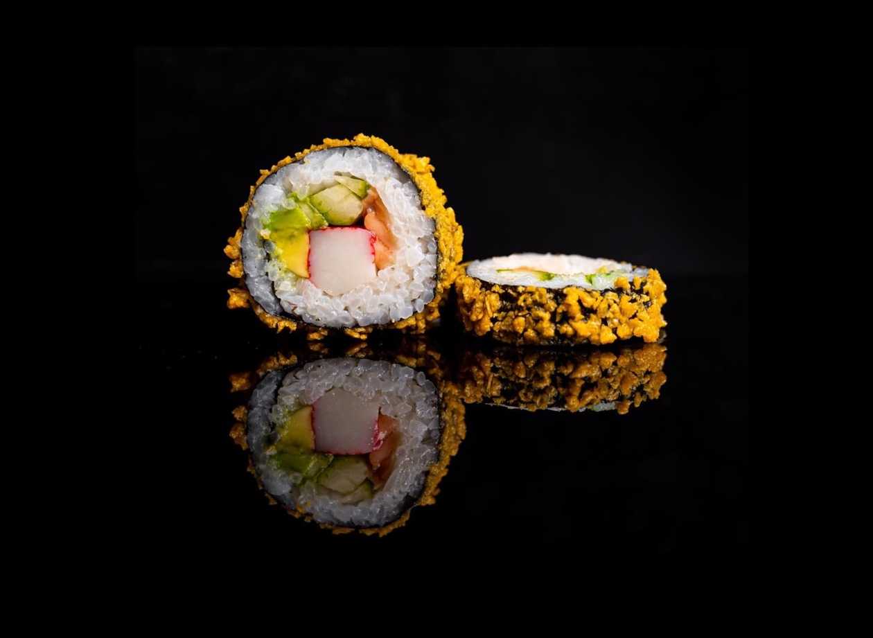 Tempura Roll salmon, 12 pcs