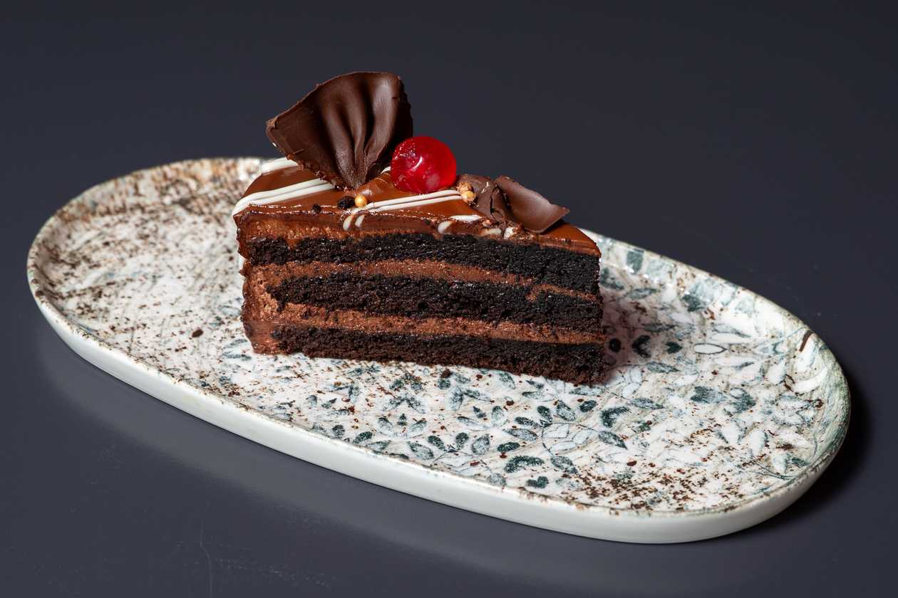 Chocolate Cake Slice