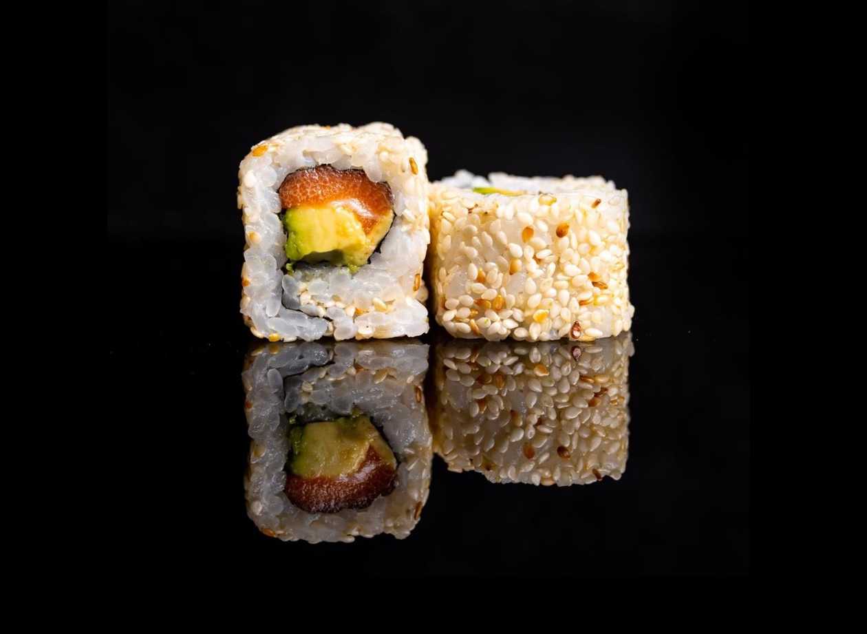 California salmon & avocado, 8 pcs
