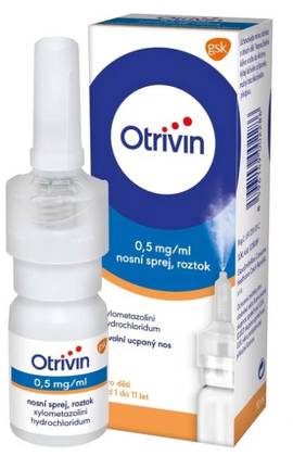 Otrivin 0.5MG/ML Nasal Spray 10 ml