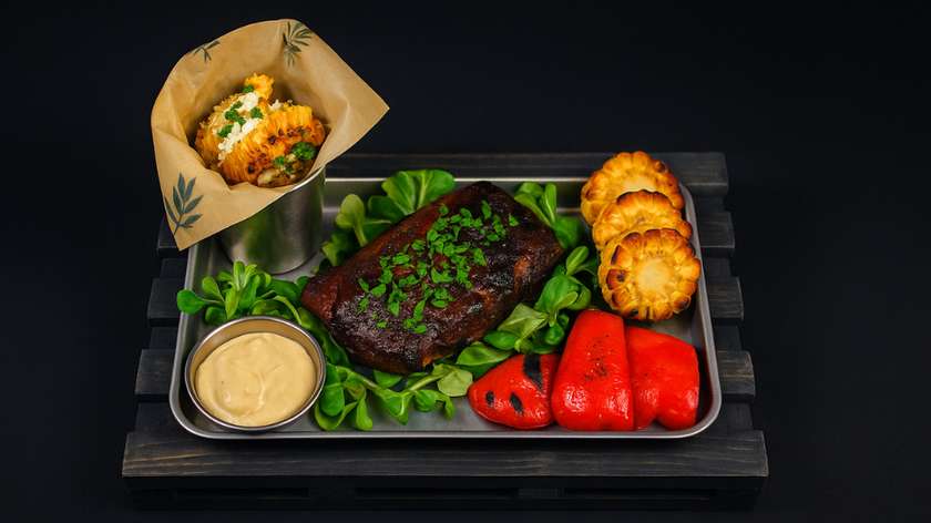 BBQ kiaulienos šonkauliai