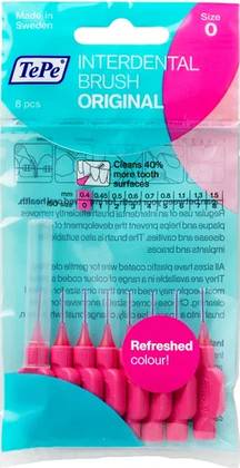 TePe Interdental Brushes Size 0 Pink 8pcs