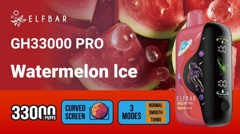 ELFBAR GH33000 PRO WATERMELON ICE