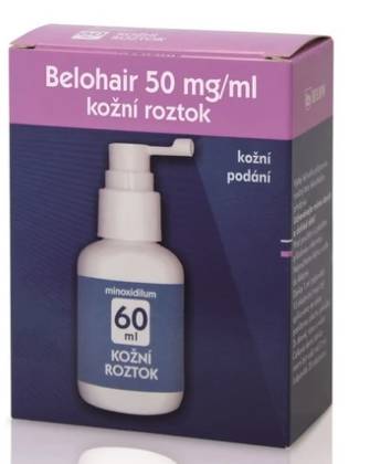 BELOHAIR 50 mg/ml Skin Solution 60 ml