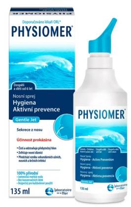 PHYSIOMER GENTLE JET & SPRAY 135ML