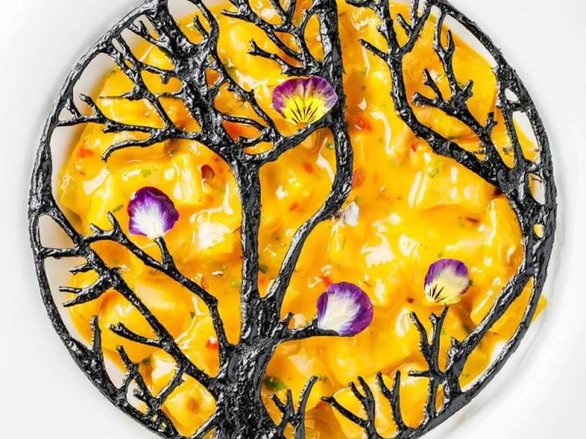 СЕВІЧЕ ІЗ СІБАСУ З ТРОПІЧНИМ СОУСОМ (210г)