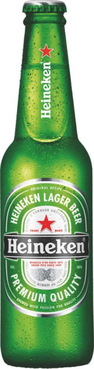 Heineken lager beer 0,33 l