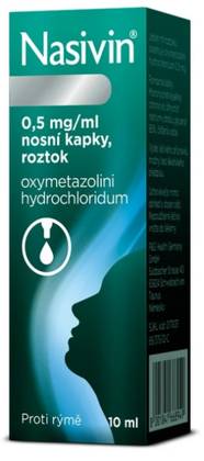 NASIVIN 0.05% Nasal Drops 10 ml