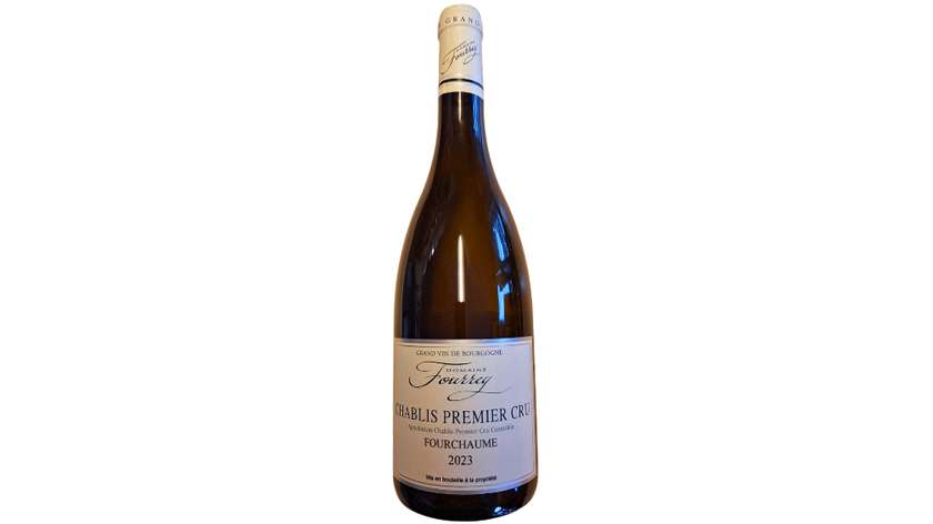 Wino białe Fourrey Chablis 1 Cru Fourchaume AOC francuskie wytrawne 0,75 L