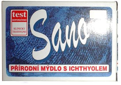 MERCO Sano soap with ichthammol 100g 8%