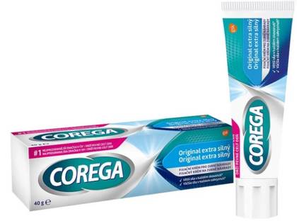 Corega Original Extra Strong Denture Adhesive Cream 40g