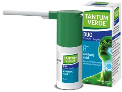 TANTUM VERDE DUO 1.5MG/ML+5MG/ML spray 15 ml