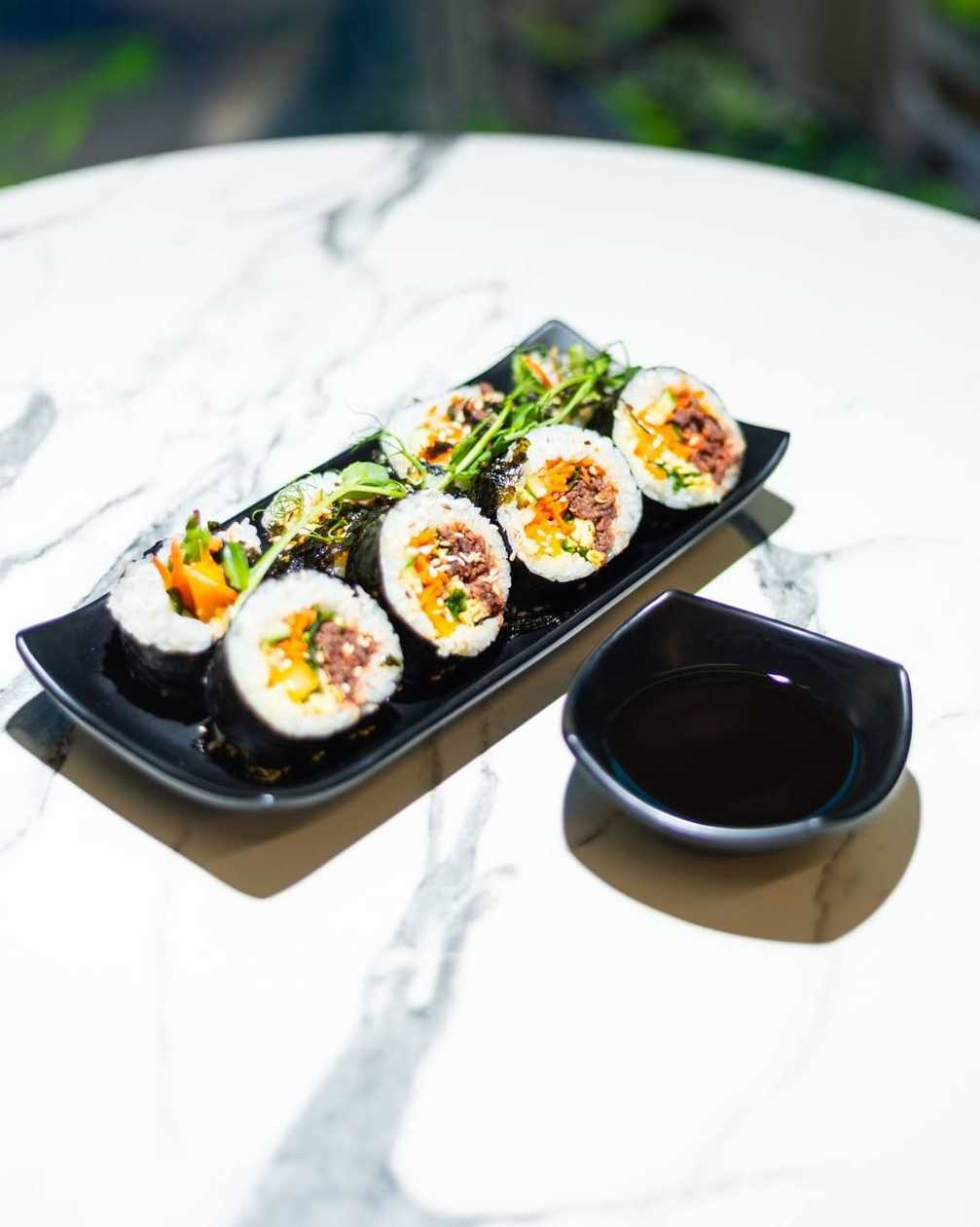 Kimbap with Beef