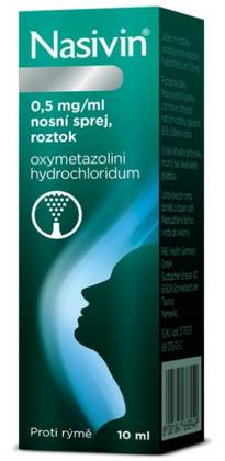NASIVIN 0.05% nasal spray 10 ml
