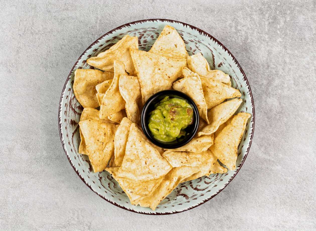 Nachos con Guacamole