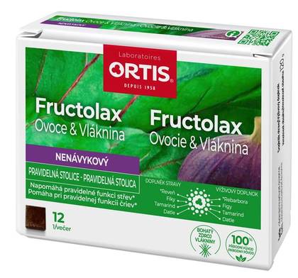 Fructolax Fruit & Fiber Chewy Cubes 12pcs