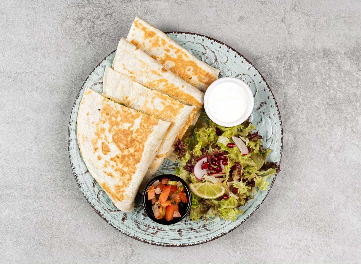 Quesadilla Tinga de Pollo