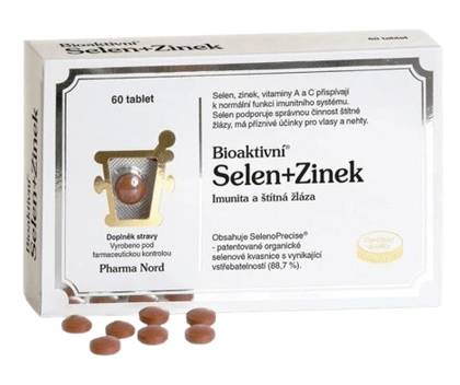 Bioactive Selenium+Zinc 60 tablets