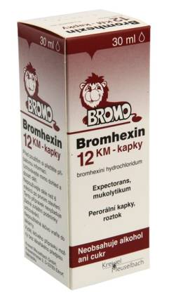 BROMHEXINE 12 KM DROPS 30 ml