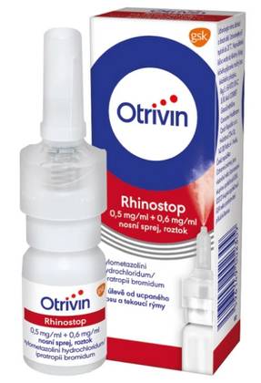 Otrivin RHINOSTOP 0.5MG/ML+0.6MG/ML Nasal Spray 10 ml