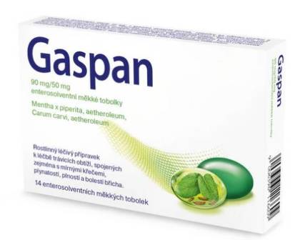 GASPAN 90 mg/50 mg 14 capsules