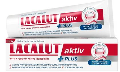 Lacalut Aktiv Plus Toothpaste 75ml