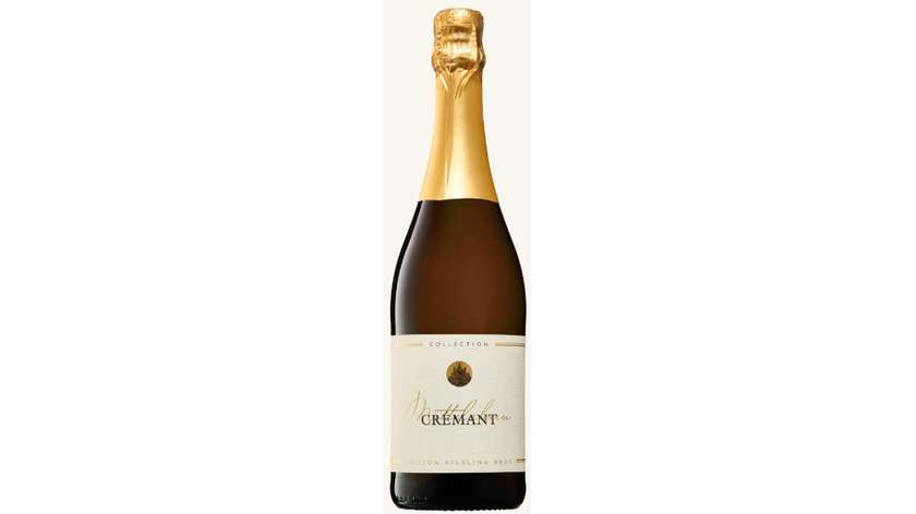 Wino musujące Cremant Riesling Brut Trautwein QbA Mittelrhein niemieckie wytrawne 0,75 L